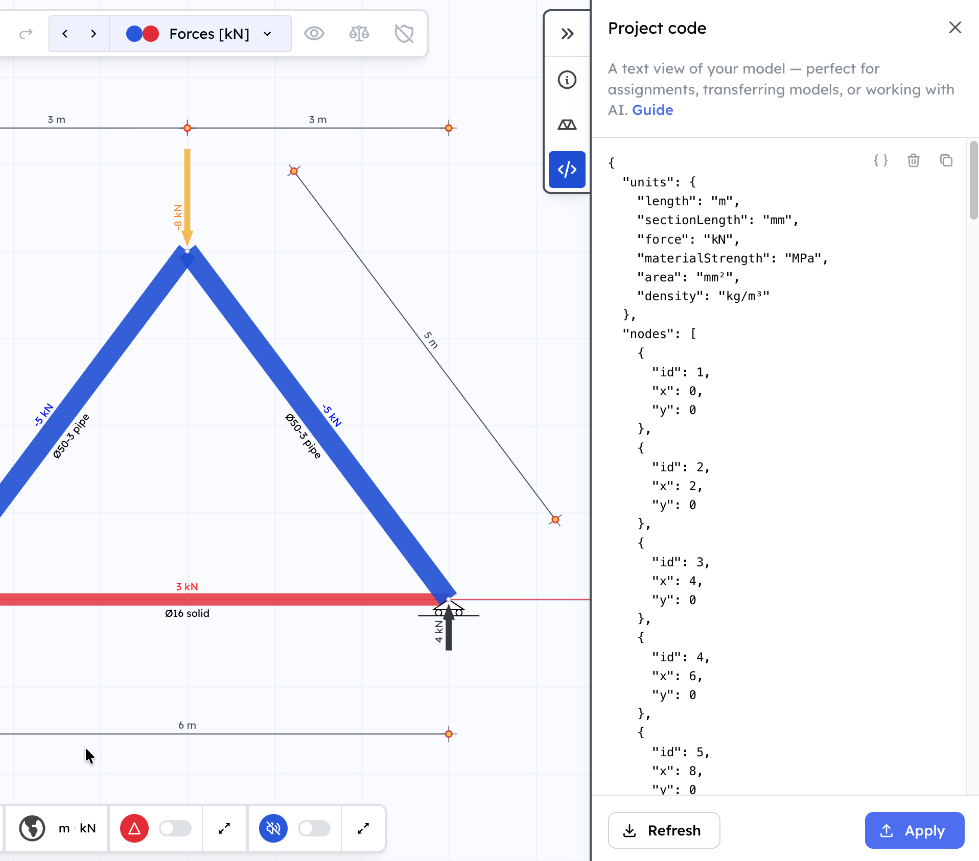 Paste the ai result to truzme
