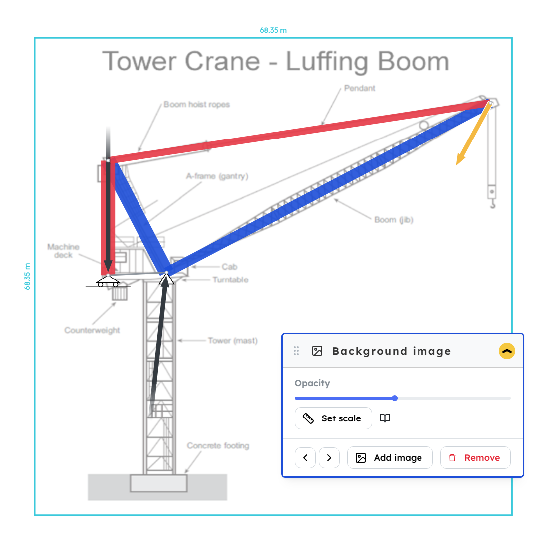 Add a reference crane